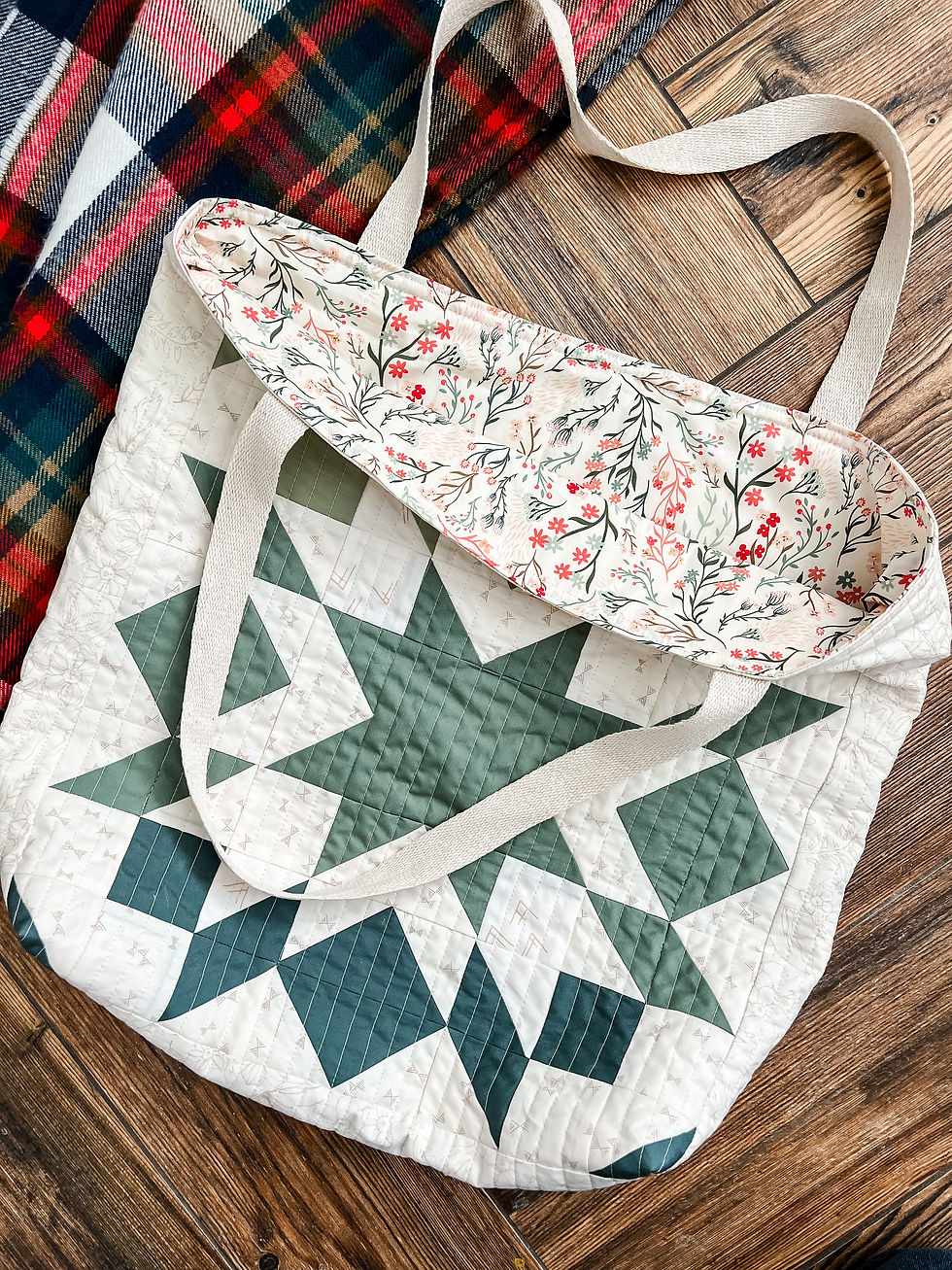 Quilted Tote Bag
